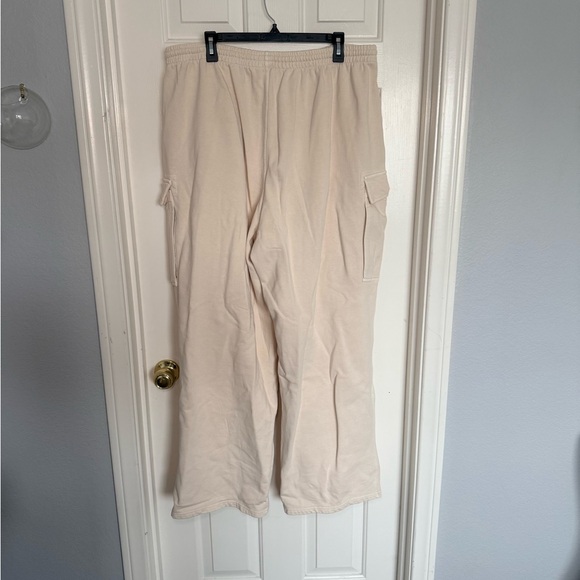 SKIMS Pants - SKIMS Cream Track Pants